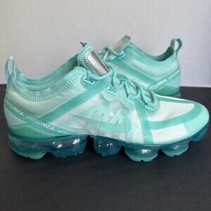 Nike‎ Air VaporMax 2019 Teal Tint Running Shoes CI9903 300 Women's 9.5